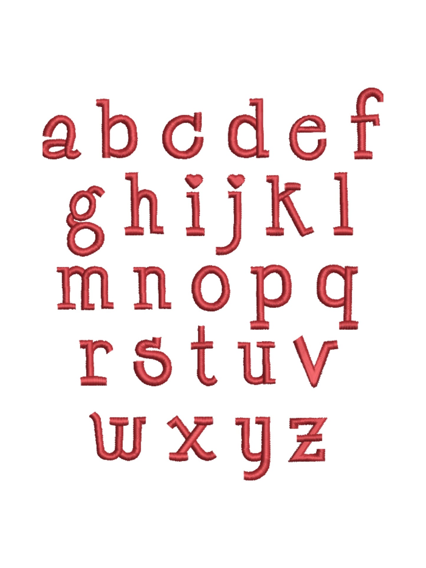 Embroidered Crown - Cherry Bear