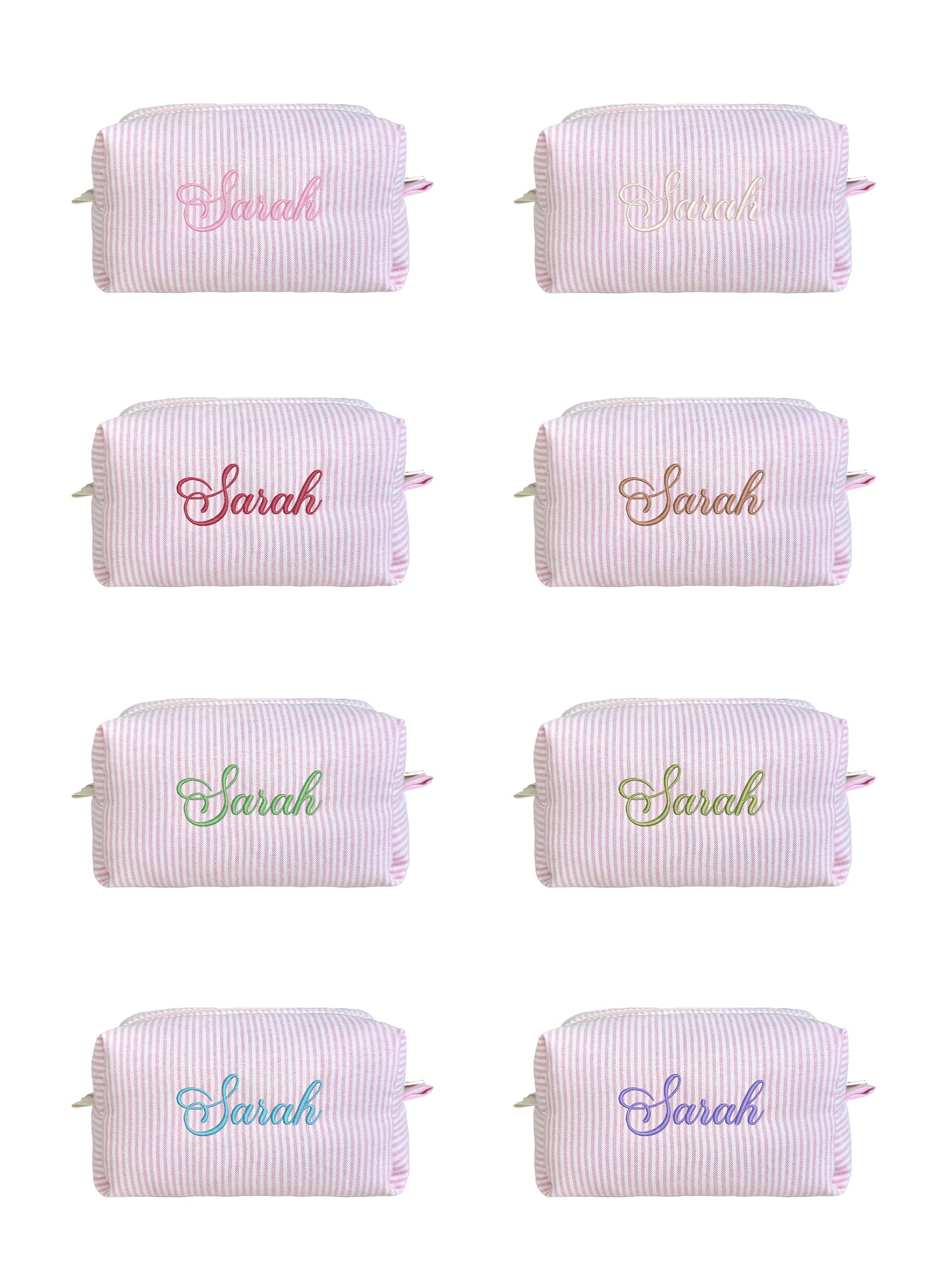 Makeup Pouch - Candy Stripe