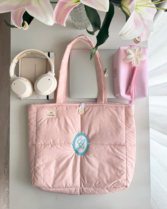 Quilted Bag - Blush Cloud