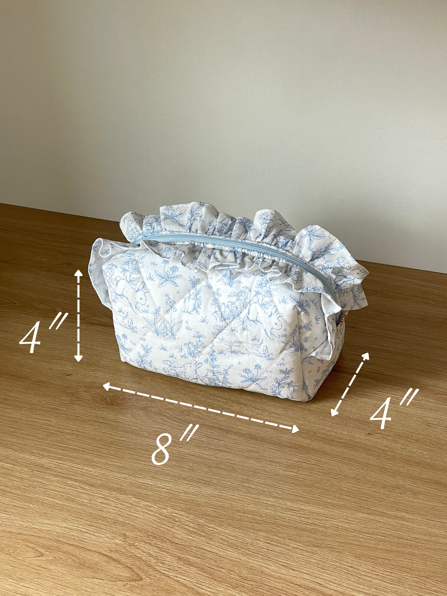 Makeup Pouch - Woodland Toile