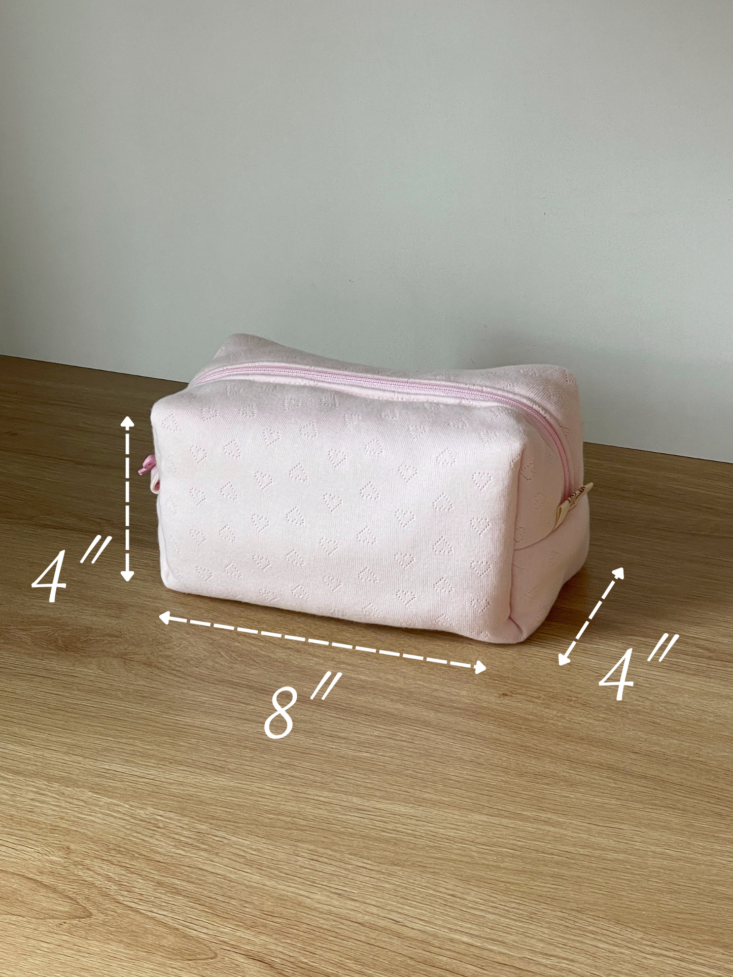 Makeup Pouch - Soft Heart