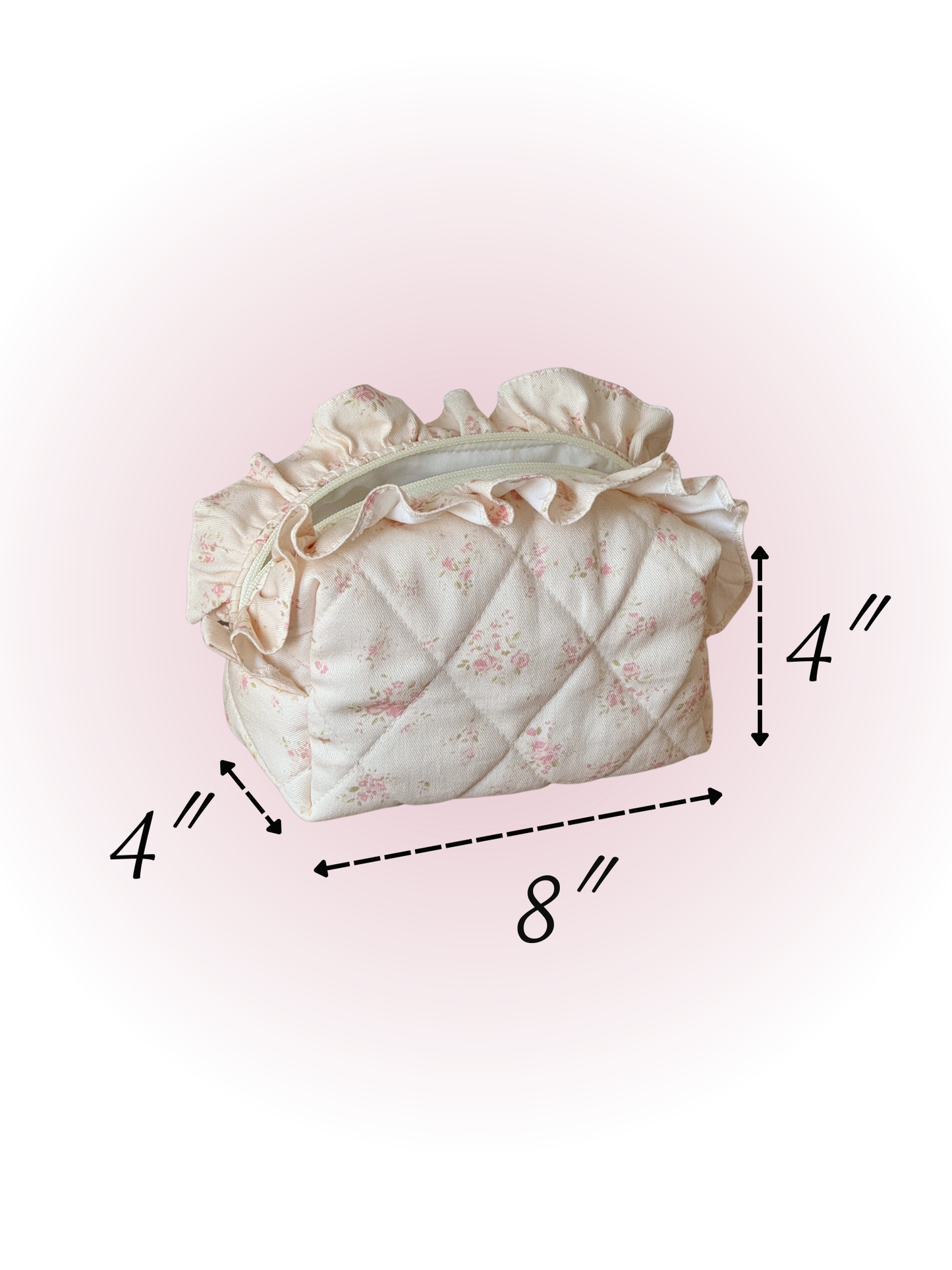 Makeup Pouch - Vanilla Rose