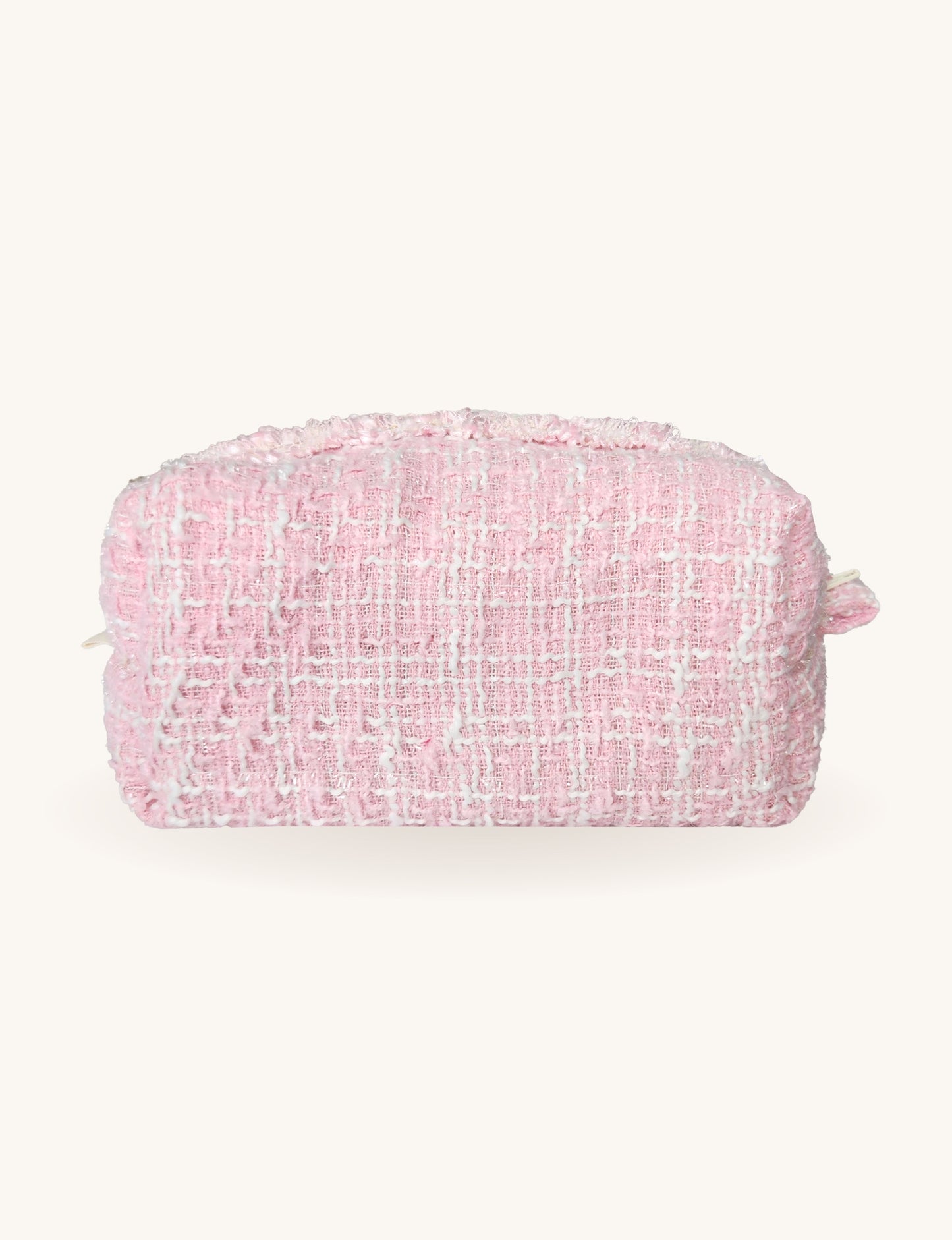 Makeup Pouch - Blush Tweed