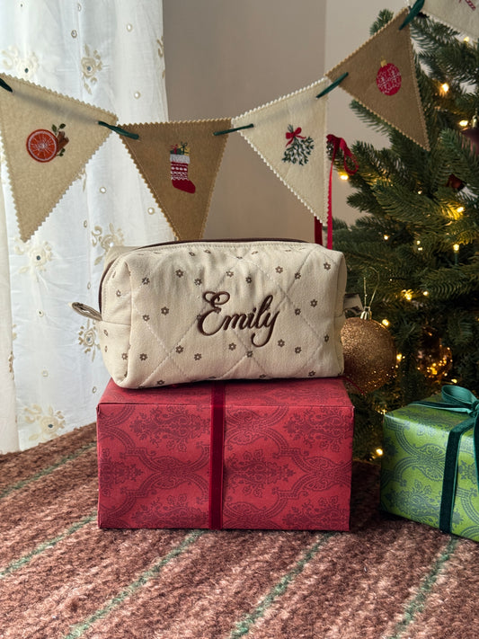 Makeup Pouch - Cappuccino