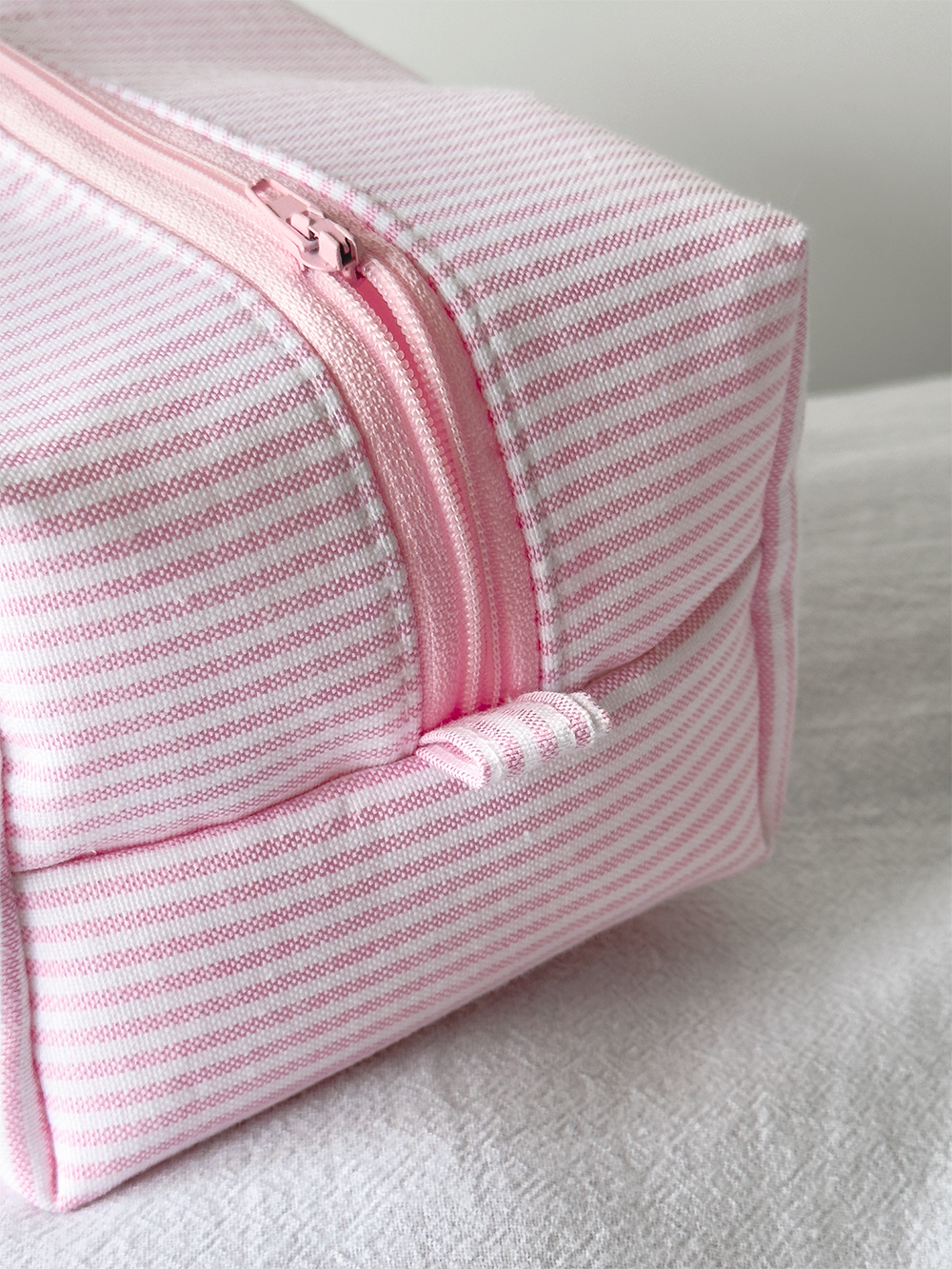 Makeup Pouch - Candy Stripe