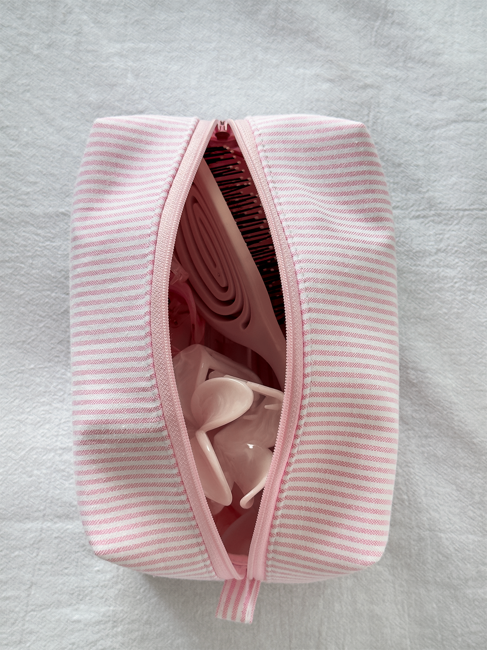 Makeup Pouch - Candy Stripe