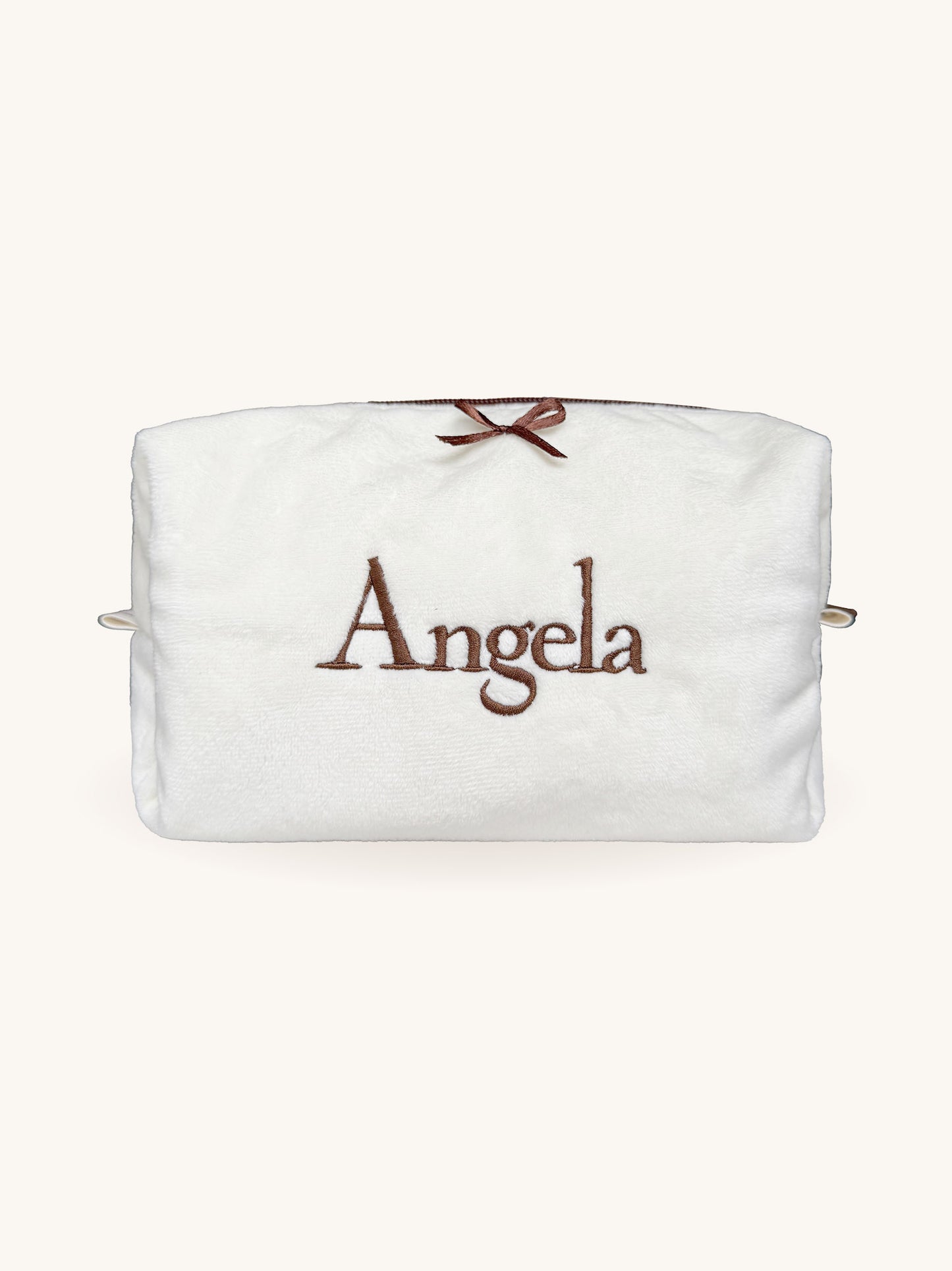 Makeup Pouch - Fuzzy - Custom Name