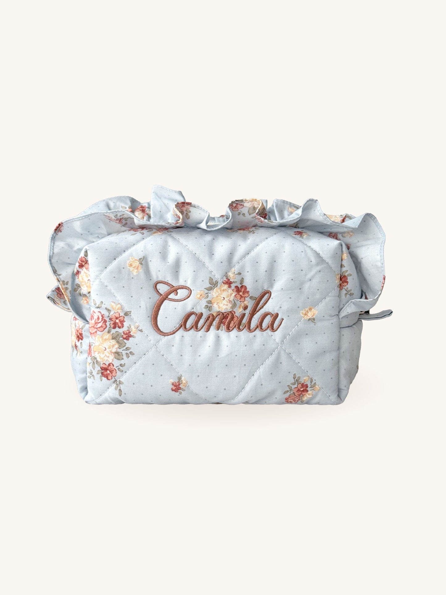 Makeup Pouch - Blue Hour - Custom Name