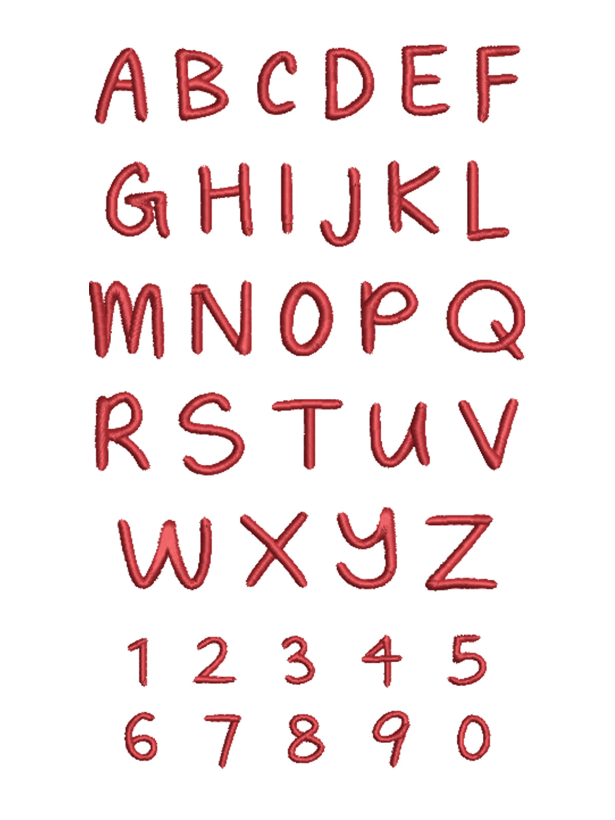 Embroidered Love Card - Anniversary