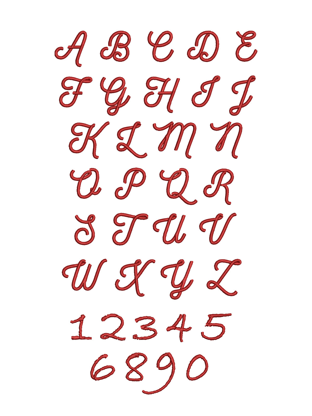 Embroidered Love Card - To my love