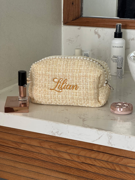 Makeup Pouch - Honey Pearl