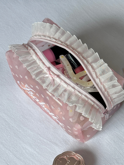 Makeup Pouch - Blush Secret 5 - Custom Name