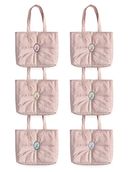 Quilted Bag - Blush Cloud