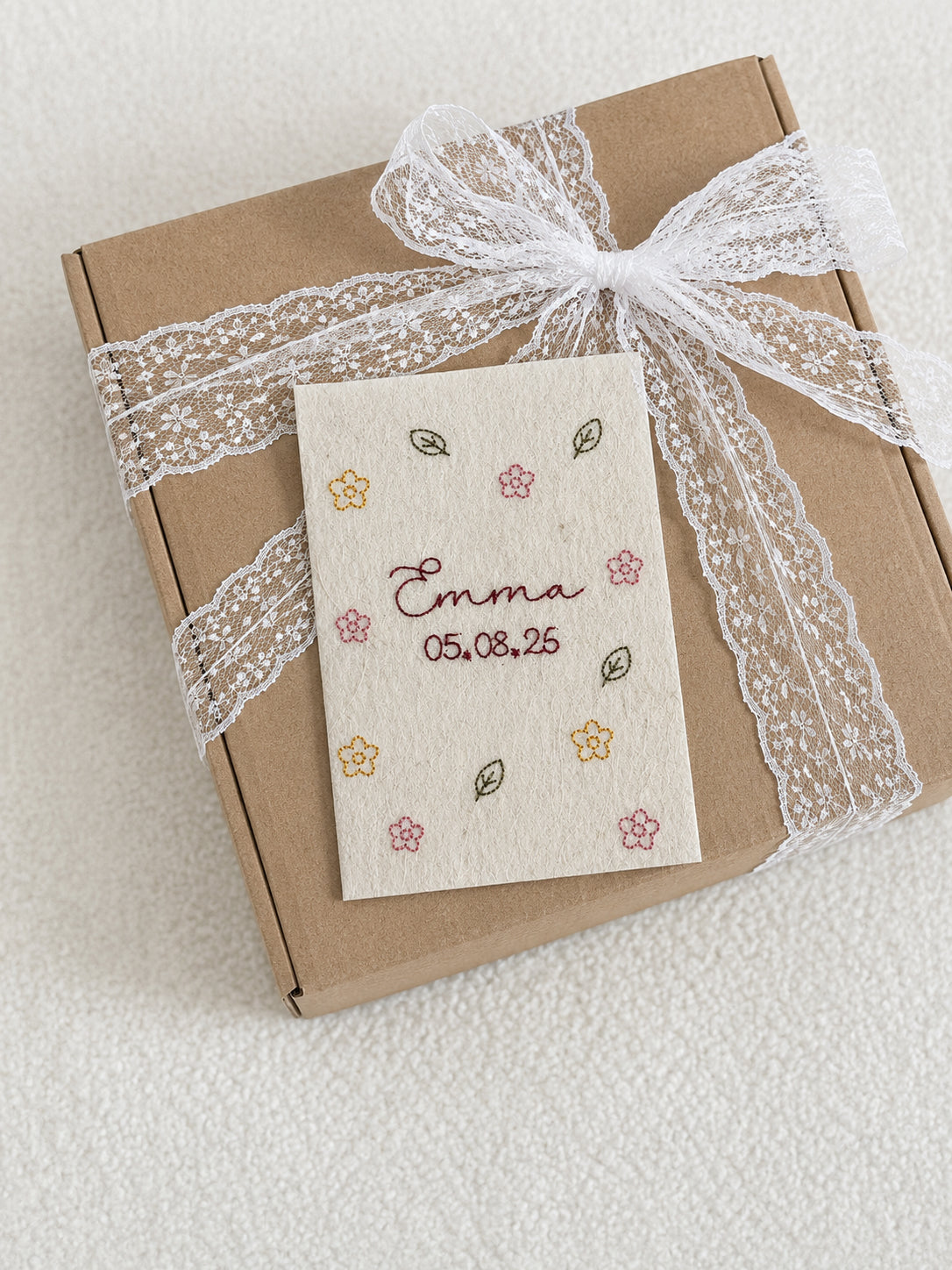 Embroidered Card