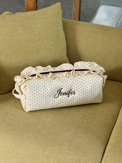 Dyson Airwrap Pouch - Polka - Custom Name