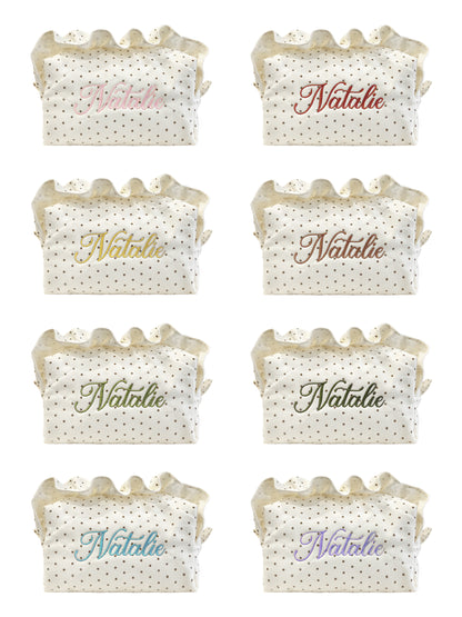 Makeup Pouch - Polka 2