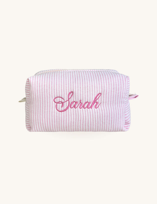 Makeup Pouch - Candy Stripe