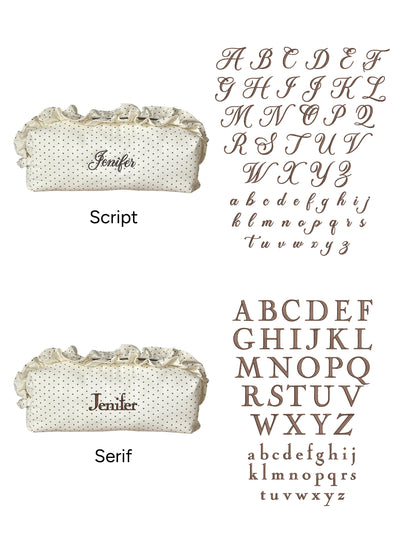 Dyson Airwrap Pouch - Polka - Custom Name