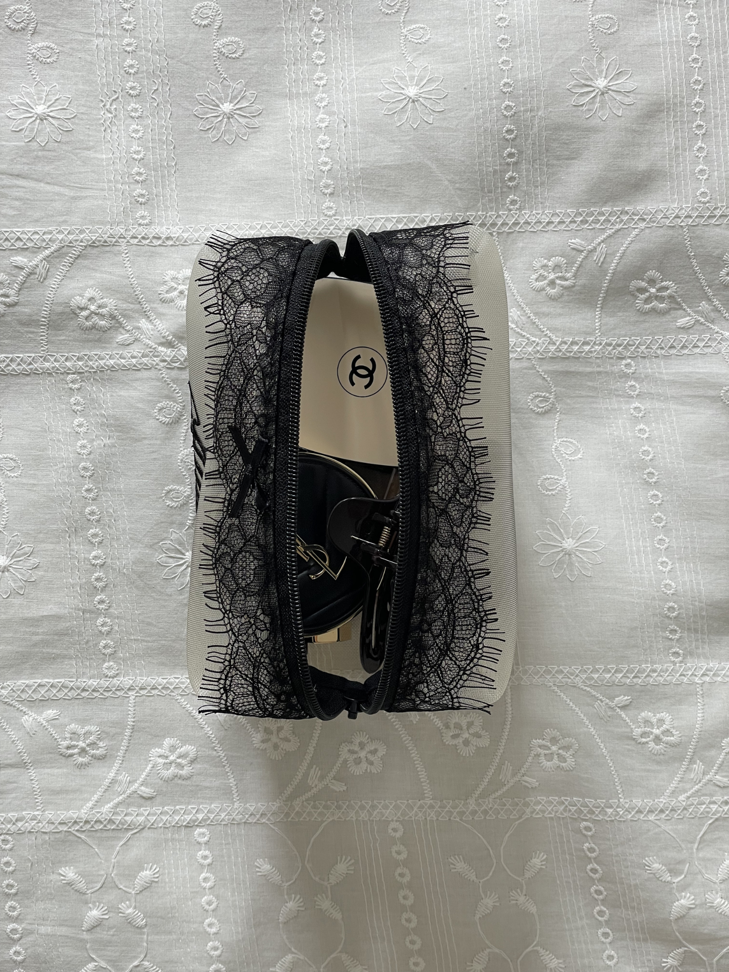 Makeup Pouch - Noir Secret 2 - Custom Name