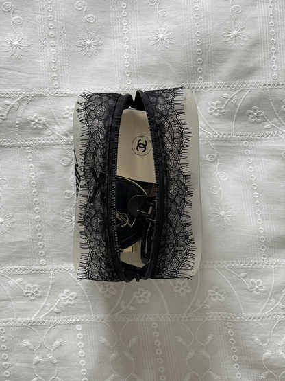 Makeup Pouch - Noir Secret 2 - Custom Name