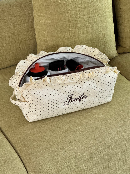 Dyson Airwrap Pouch - Polka - Custom Name