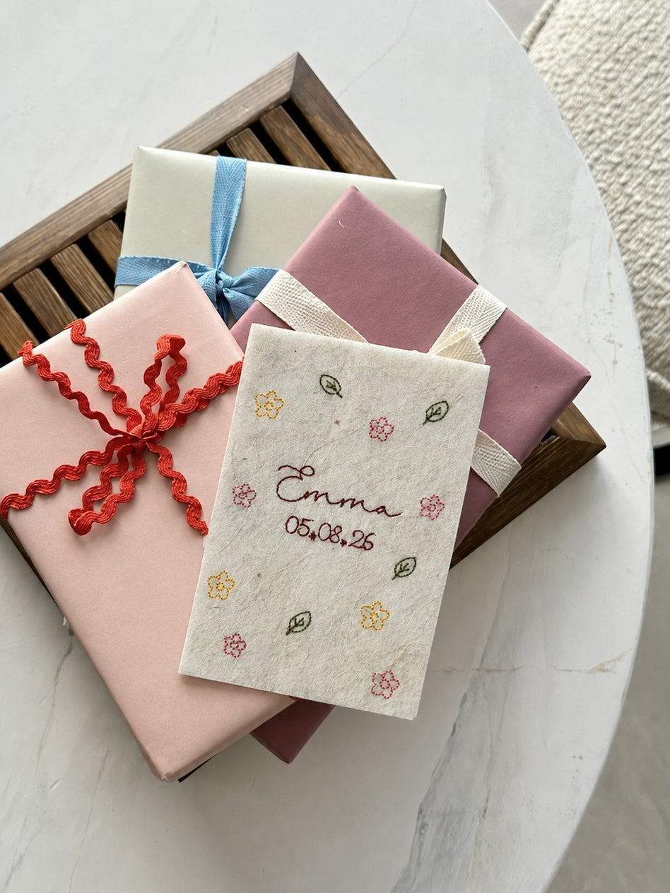 Embroidered Card