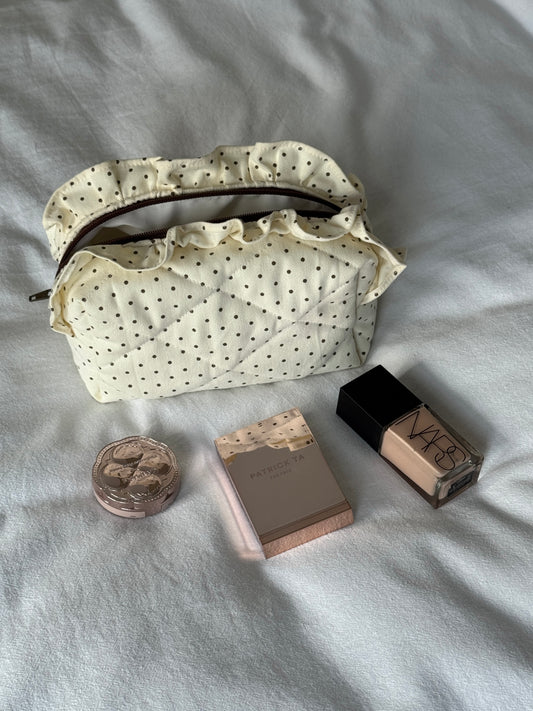 Makeup Pouch - Polka 2