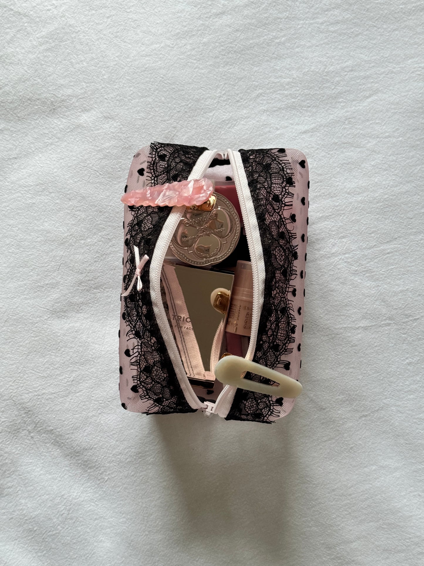 Makeup Pouch - Blush Secret 4 - Custom Name