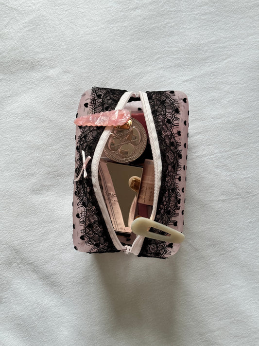 Makeup Pouch - Blush Secret 4 - Custom Name