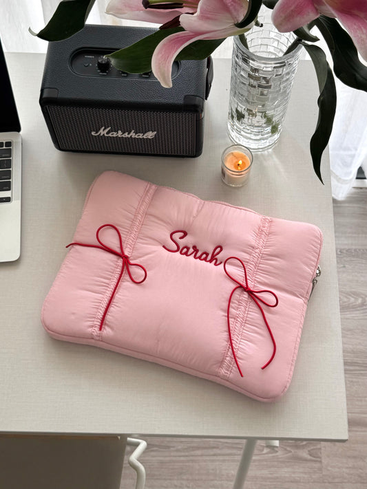 Laptop Sleeve - Cherry - Custom Name