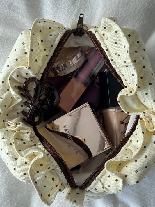 Makeup Pouch - Polka 2