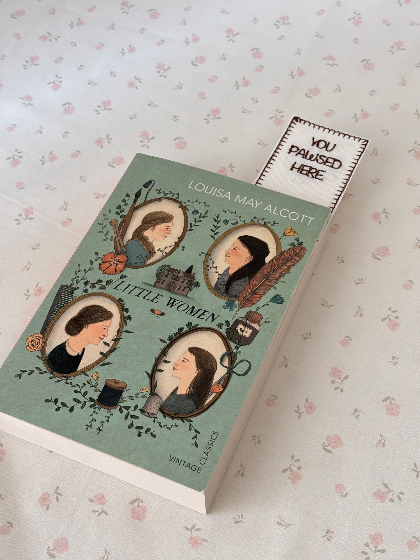 Embroidered Bookmark - Custom Pet Image