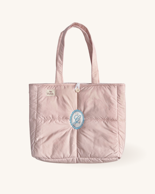 Quilted Bag - Blush Cloud