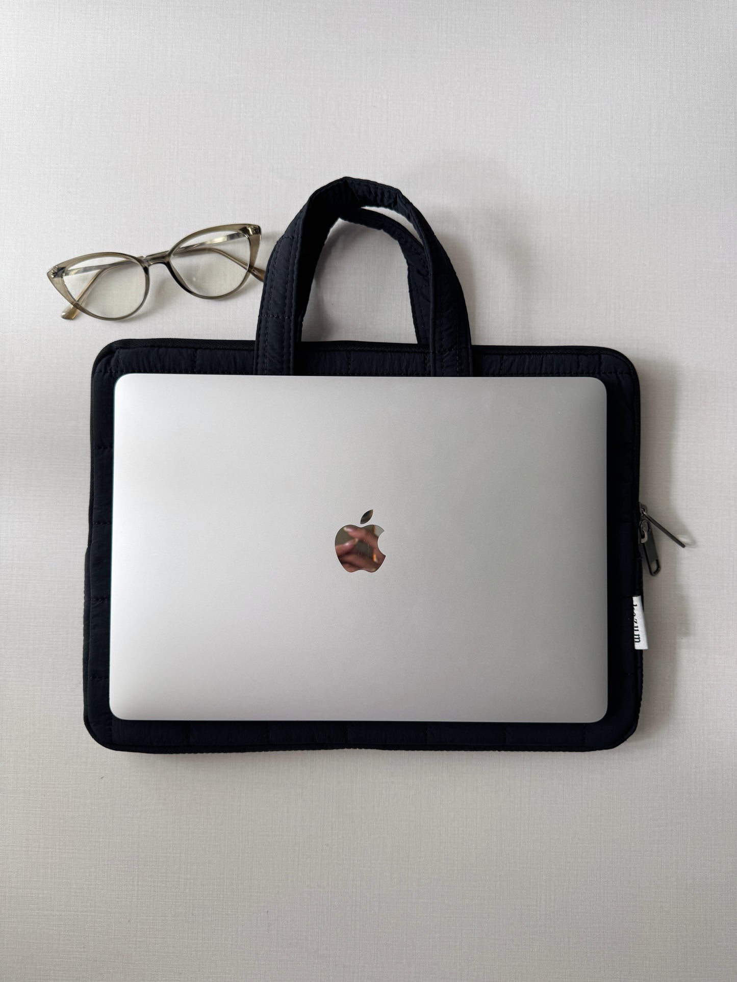 Laptop Sleeve - Modern Black - Custome Name