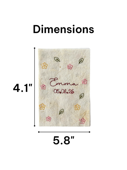 Embroidered Card