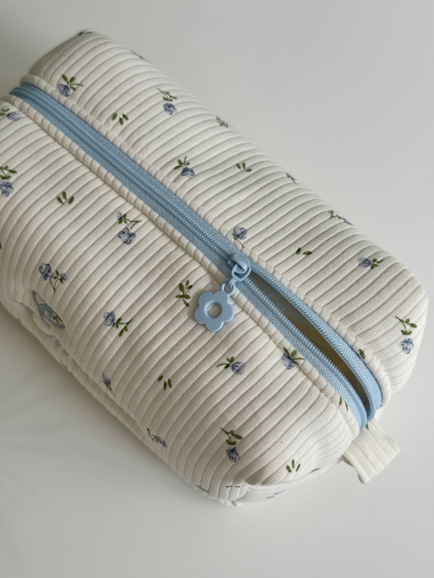 Makeup Pouch - Bluebell - Custom Name