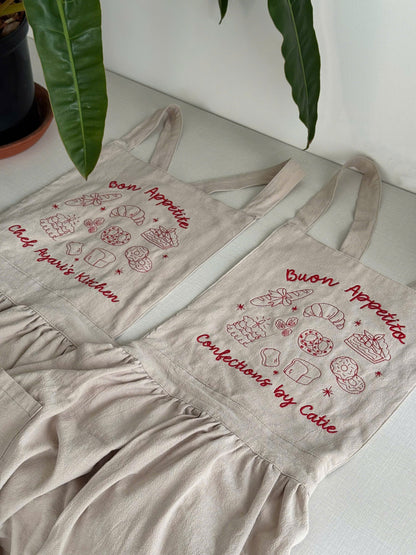 Apron - "Bon Appétit" - Customizable