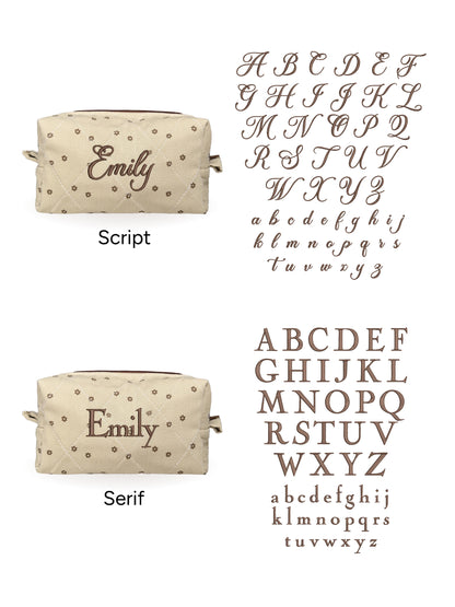 Makeup Pouch - Cappuccino