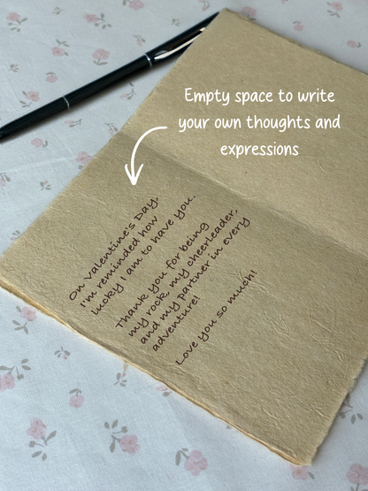 Embroidered Love Card - Purrfect