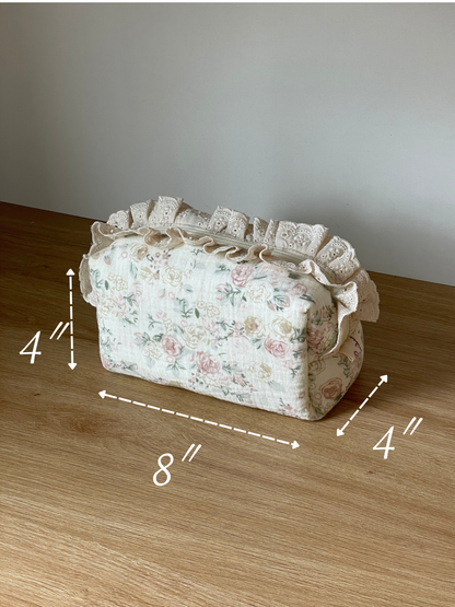 Makeup Pouch - Vintage Rose
