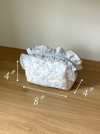 Makeup Pouch - Woodland Toile