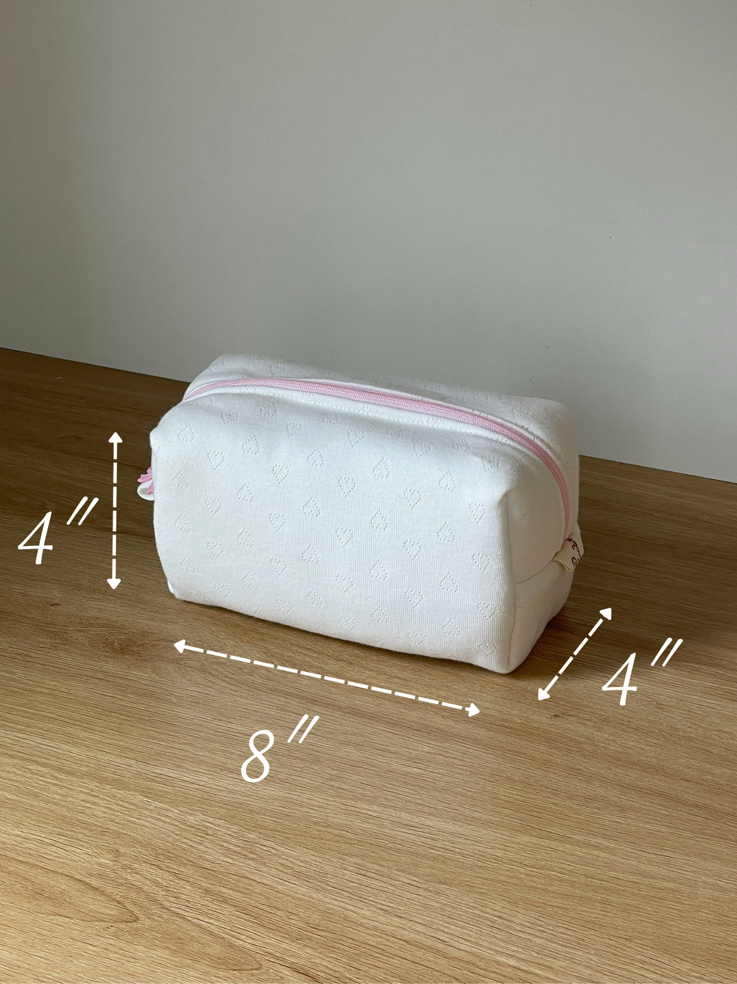 Makeup Pouch - Blush Hearts