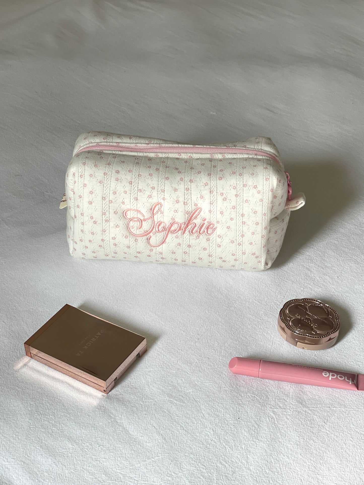 Makeup Pouch - Sweet Meadow - Custom Name