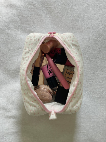Makeup Pouch - Sweet Meadow - Custom Name
