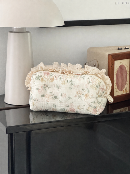 Makeup Pouch - Vintage Rose