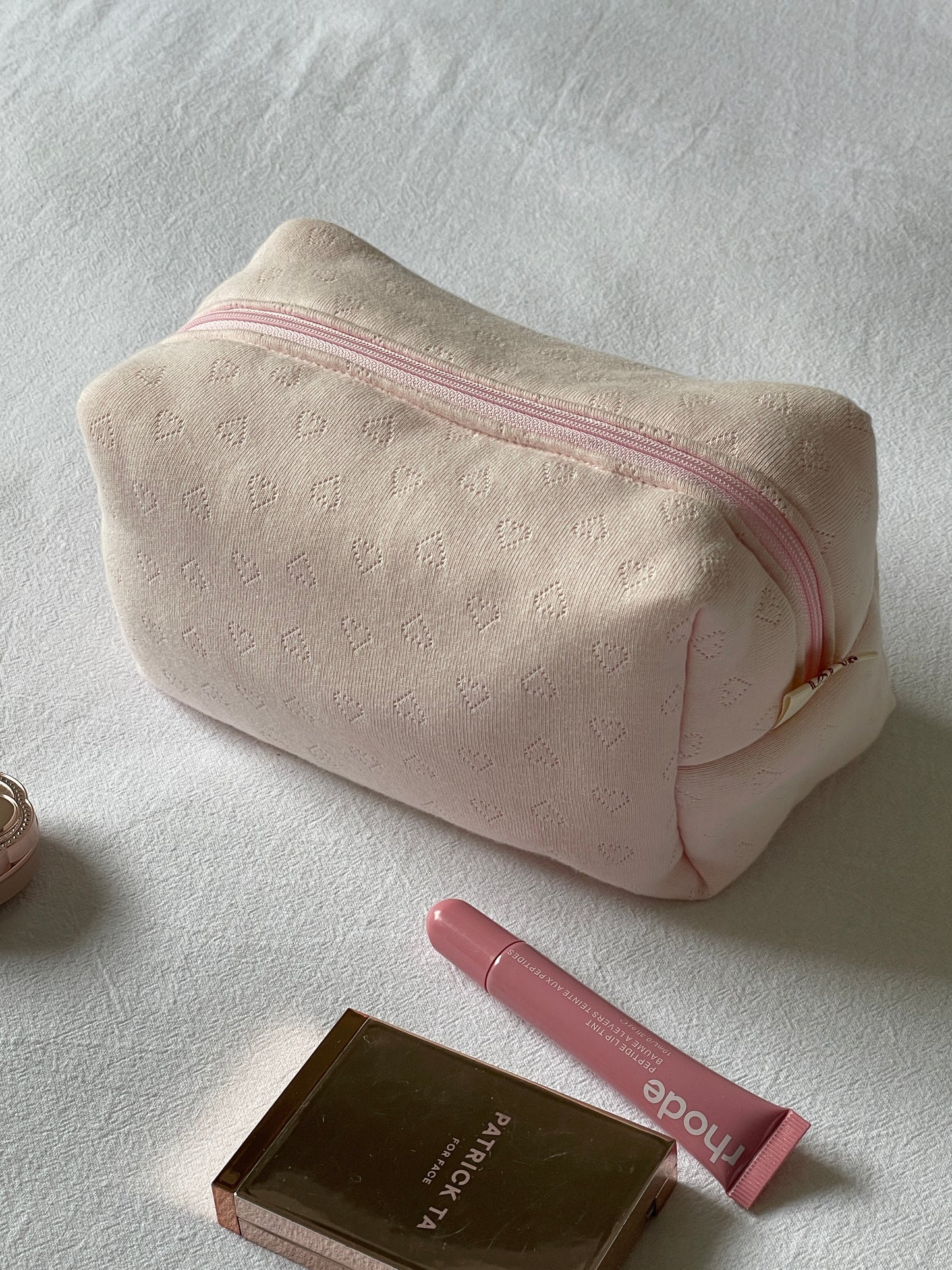 Makeup Pouch - Soft Heart