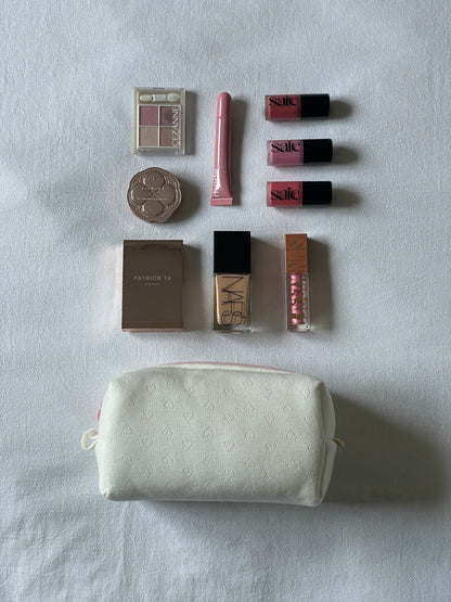 Makeup Pouch - Blush Hearts
