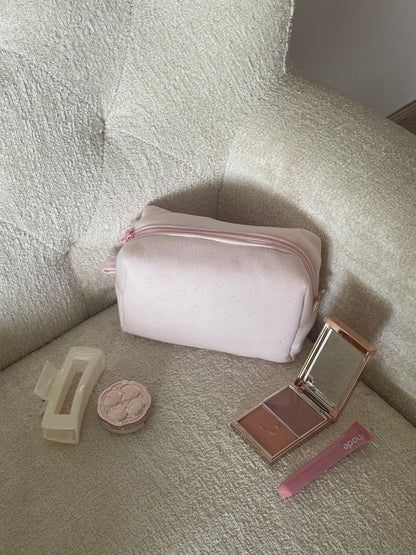 Makeup Pouch - Soft Heart