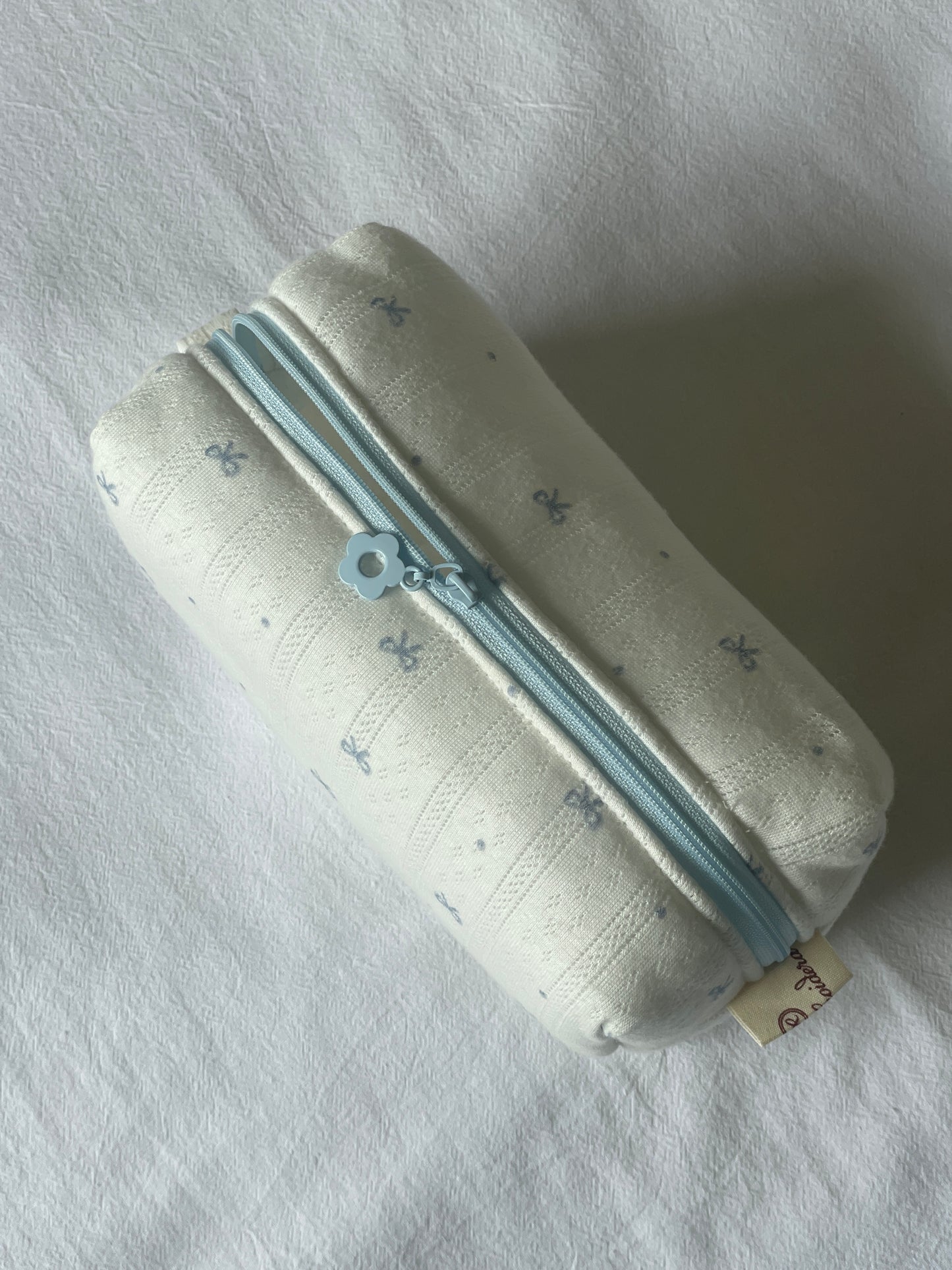 Makeup Pouch - Blue Ribbon