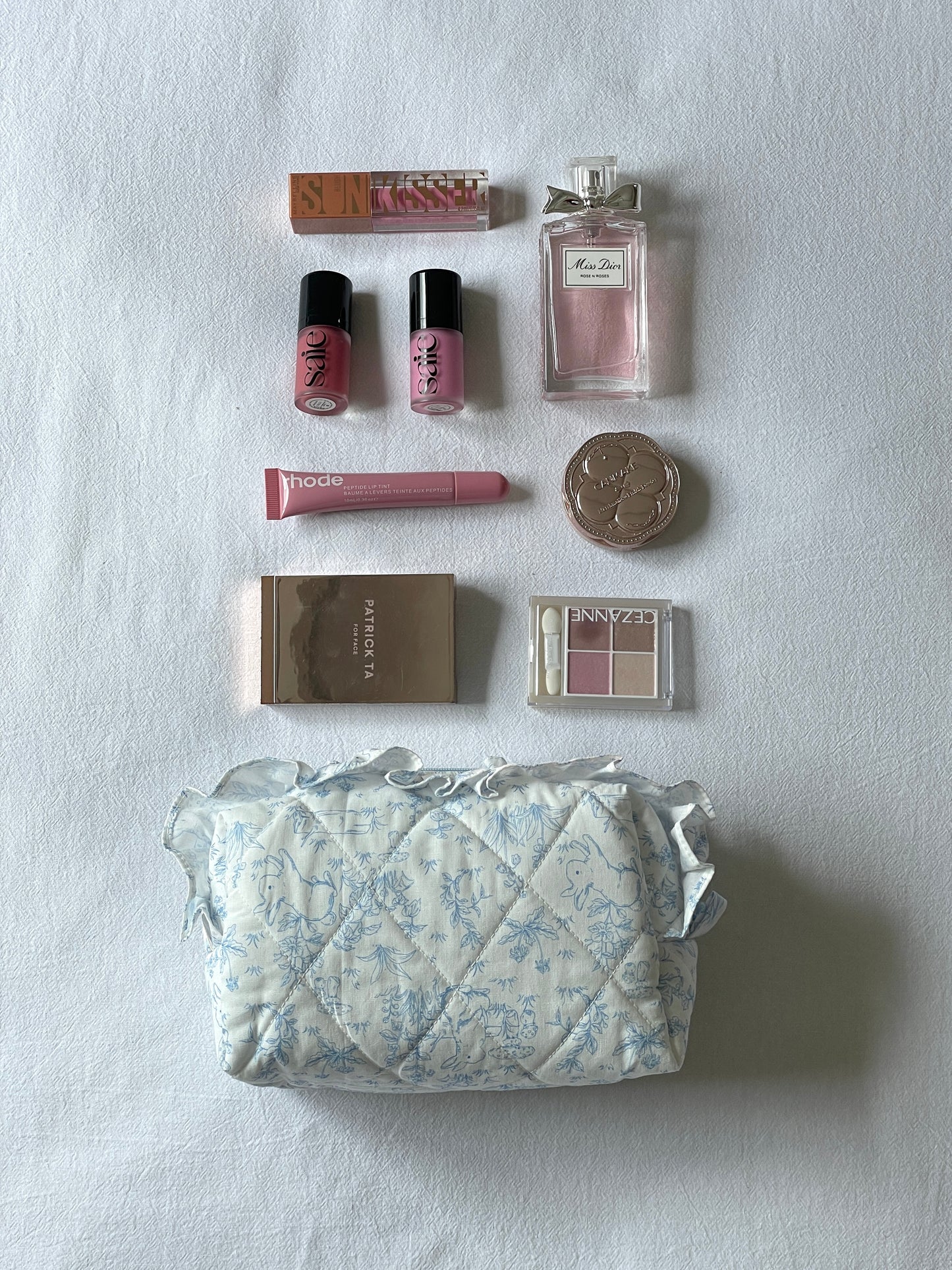 Makeup Pouch - Woodland Toile